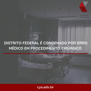 erro médico Hospital de Base Brasília