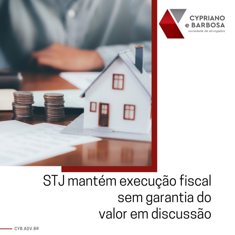 STJ execução fiscal