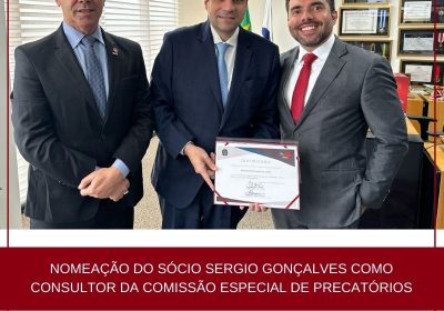 Nomeação do sócio Sergio Gonçalves